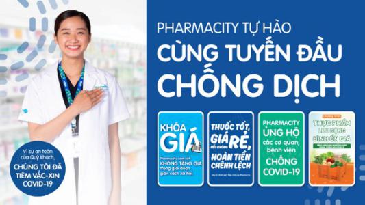 Những hoạt động đồng hành trong giai đoạn dịch bệnh COVID-19 của Pharmacity
