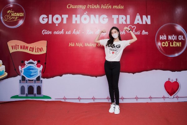 Huyền My kêu gọi hiến máu nhân đạo