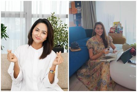 Chọn đồ họp online như sao Việt