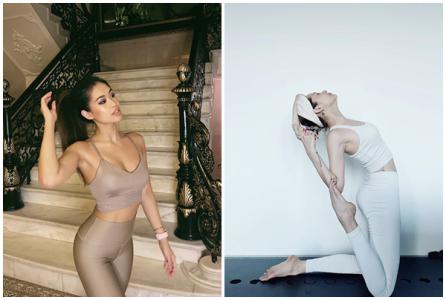 Trang phục tập thể dục của sao Việt