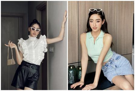 Phong cách thời trang đa dạng của Lương Thùy Linh