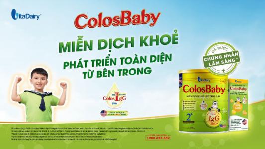 Colosbaby Gold giúp tăng cường miễn dịch, giảm tỷ lệ nhiễm khuẩn hô hấp
