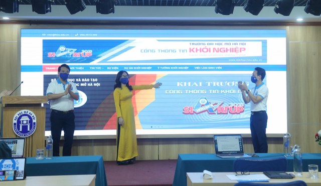 Ra mắt Cổng thông tin khởi nghiệp HOU và tọa đàm 