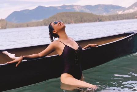 Kỳ Duyên khoe thân hình gợi cảm ở tuổi ngũ tuần