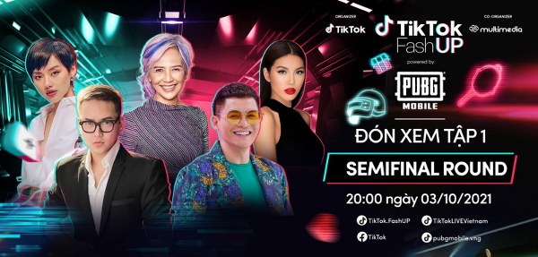 TikTok FashUP 2021 bước vào Vòng bán kết ghi hình thực tế