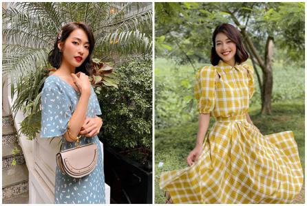 Trang phục sang chảnh của Khả Ngân trong 