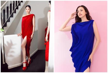 Mẫu váy sarong được sao Việt ưa chuộng