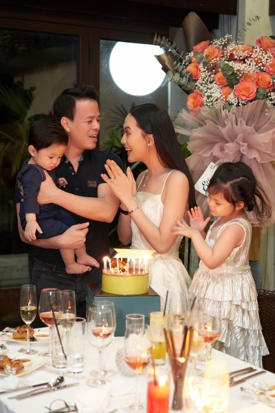 sinh nhật hoa hậu Sang Lê