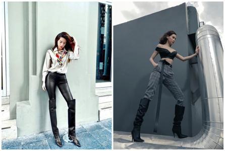 Cách mix bốt cao cổ và trang phục đa phong cách của Hồ Ngọc Hà