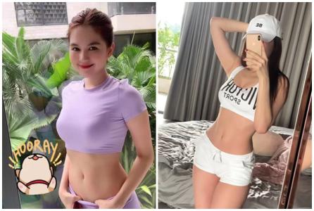 Ngọc Trinh đầu tư cả trăm bộ đồ tập không trùng lặp