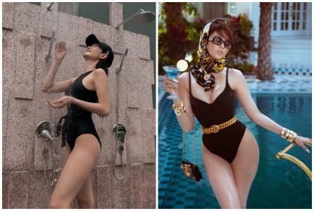 Sao Việt khoe dáng với bikini gợi cảm