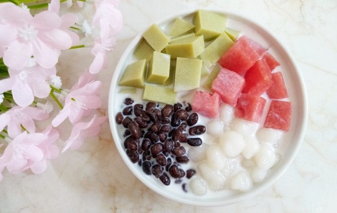 Thực đơn hàng ngày: Chè trà sữa trái cây