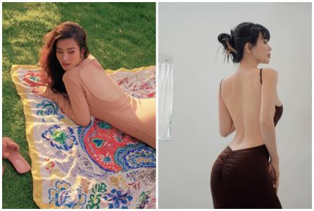 Loạt váy áo hở bạo khoe lưng trần của sao Việt