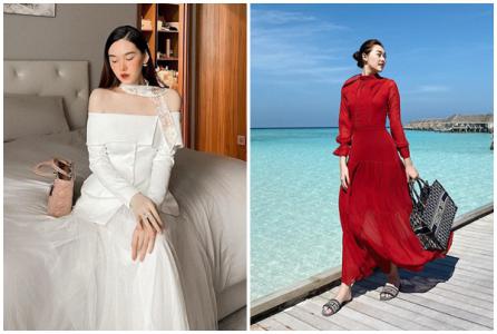 Á hậu Tường San với phong cách thời trang trẻ trung