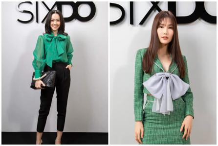 Thời trang kèm nơ to bản của Đỗ Mạnh Cường