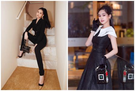 Lê Âu Ngân Anh sở hữu loạt túi hàng hiệu độc lạ