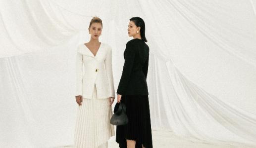 Quỳnh Anh Shyn và Tú Hảo trong BST mới của NTK Cường Đàm