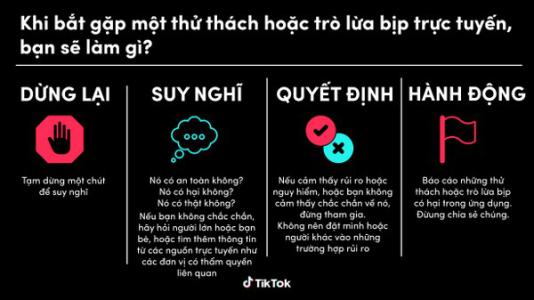Đảm bảo an toàn cho cộng đồng khi giải trí trên nền tảng TikTok