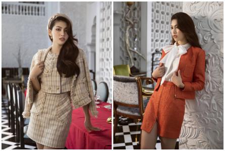 Á hậu Ngọc Thảo sang chảnh trong các mẫu váy đi tiệc