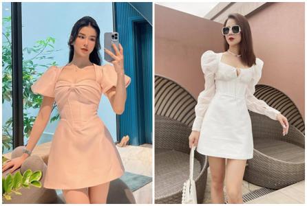 Diệp Lâm Anh diện loạt váy tôn vóc dáng