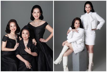 NSND Bạch Tuyết, NSND Lê Khanh và diễn viên Diễm My hội tụ trong 1 shoot hình