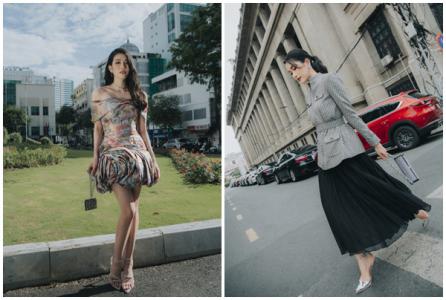 Phương Anh hóa thân thành một quý cô thành thị thời trang