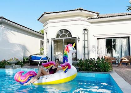 Hoa hậu Jennifer Phạm nghỉ dưỡng ở Phú Quốc cùng gia đình