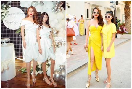 Trương Ngọc Ánh diện đồ đôi với con gái