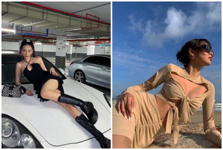 Phí Phương Anh và những trang phục khoe khoảng hở