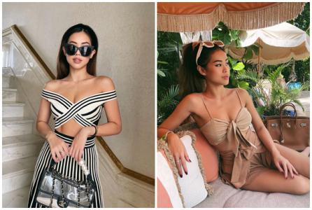 Tiên Nguyễn chuộng áo váy hở eo để tôn thân hình săn chắc