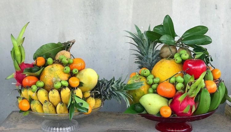 Mâm ngũ quả ngày Tết