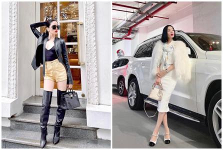 Phong cách thời trang sang trọng của Lệ Quyên