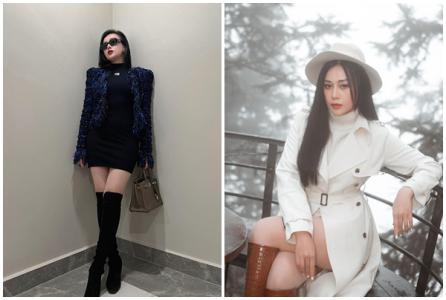 Phương Oanh sang chảnh với thời trang mùa đông