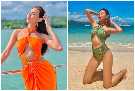 Thùy Tiên diện cùng 1 kiểu váy nhưng đa phong cách