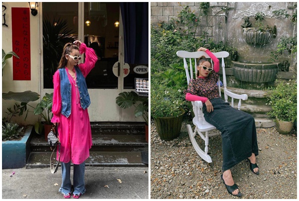 Yến Trang mix thời trang với sắc hồng