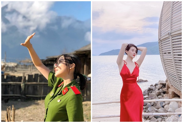 Hình ảnh đối lập của Cao Thái Hà trong phim và ngoài đời