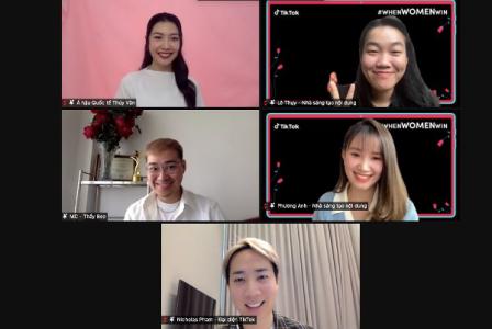 TikTok chính thức khởi động chiến dịch #WhenWomenWin