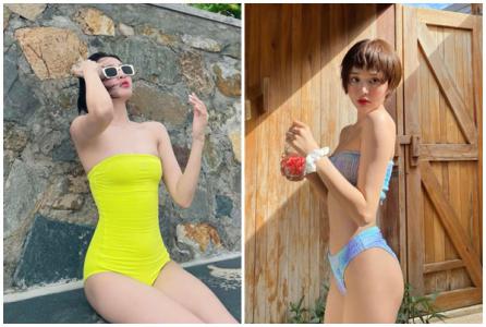 Bộ sưu tập áo tắm nhiều màu sắc của Hiền Hồ