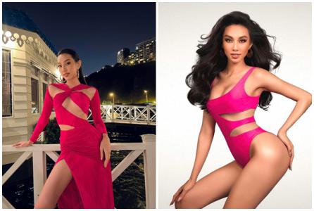 Thùy Tiên diện trang phục áo tắm biến tấu