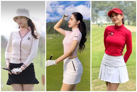 Thời trang chơi golf của mỹ nhân Việt