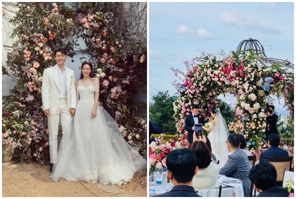 Son Ye Jin diện váy cưới của các thương hiệu nổi tiếng