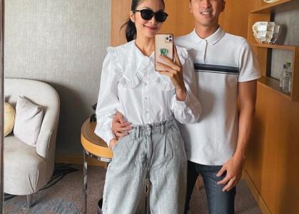 Thời trang sánh đôi của vợ chồng Tăng Thanh Hà