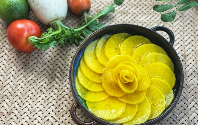 Thực đơn hàng ngày: Củ cái muối kiểu Hàn