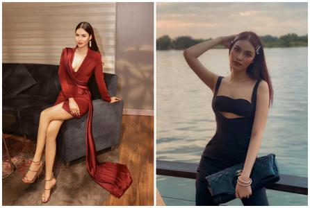 Trang phục hiện đại mang đến vẻ cá tính cho Lan Khuê