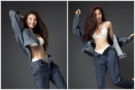 Hoàng Thuỳ gợi cảm tuyệt đối trong bộ ảnh mới