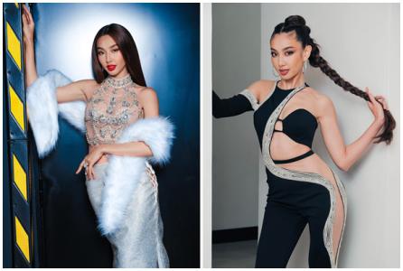 Thuỳ Tiên khi xuất hiện với tạo hình 