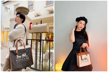 Loạt sao Việt chuộng túi Coach khắc tên
