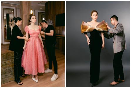 Lý Nhã Kỳ chuẩn bị trang phục sang Pháp dự khai mạc thảm đỏ Cannes