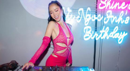 Vũ Ngọc Anh chuộng thời trang khoẻ khoắn