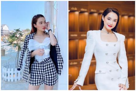 Nhã Phương với thời trang tôn vòng eo 